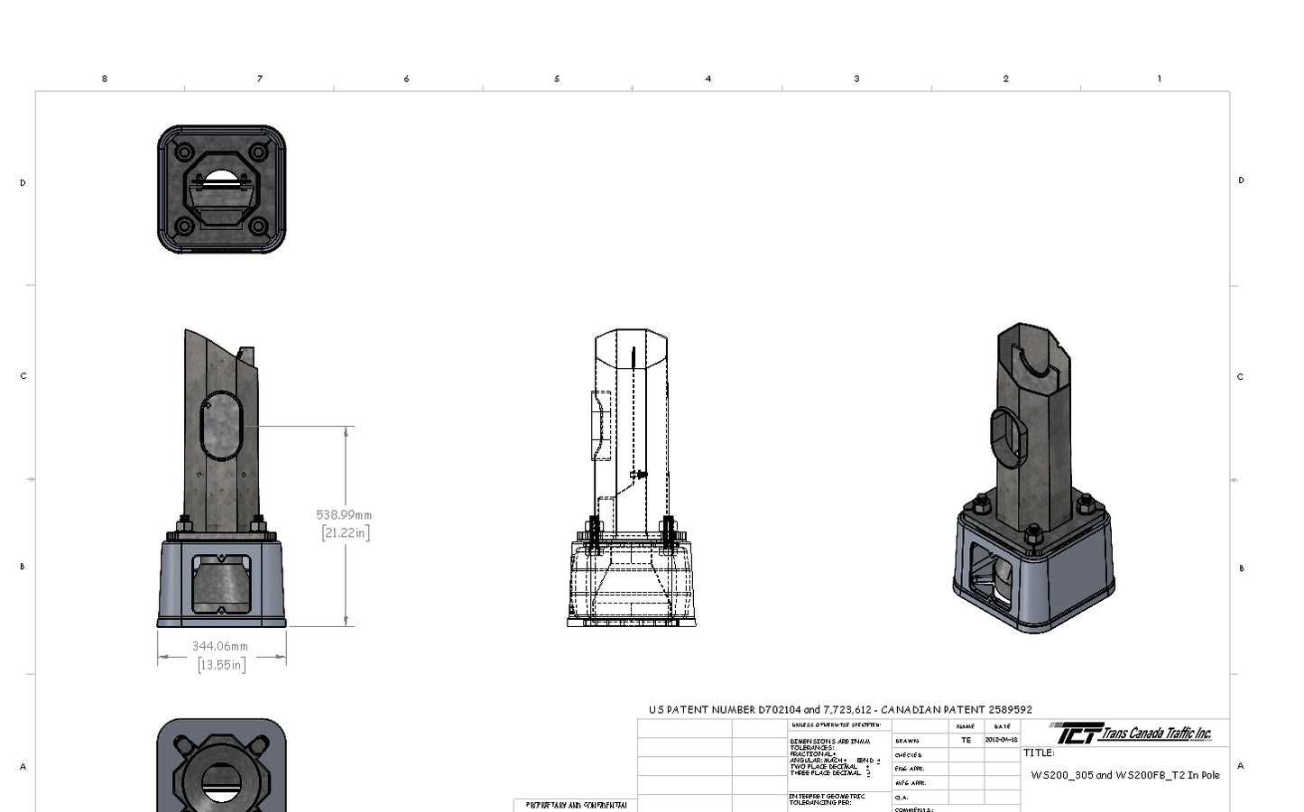 WS200FB_T2 - WireSentry for Frangible Base